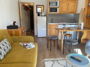 Studio cabine, 4 pers, Risoul, proche commerces, Cuisine équipée, Balcon, Animaux acceptés - FR-1-330-559